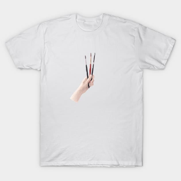 Favorite brushes T-Shirt by RosanneCreates